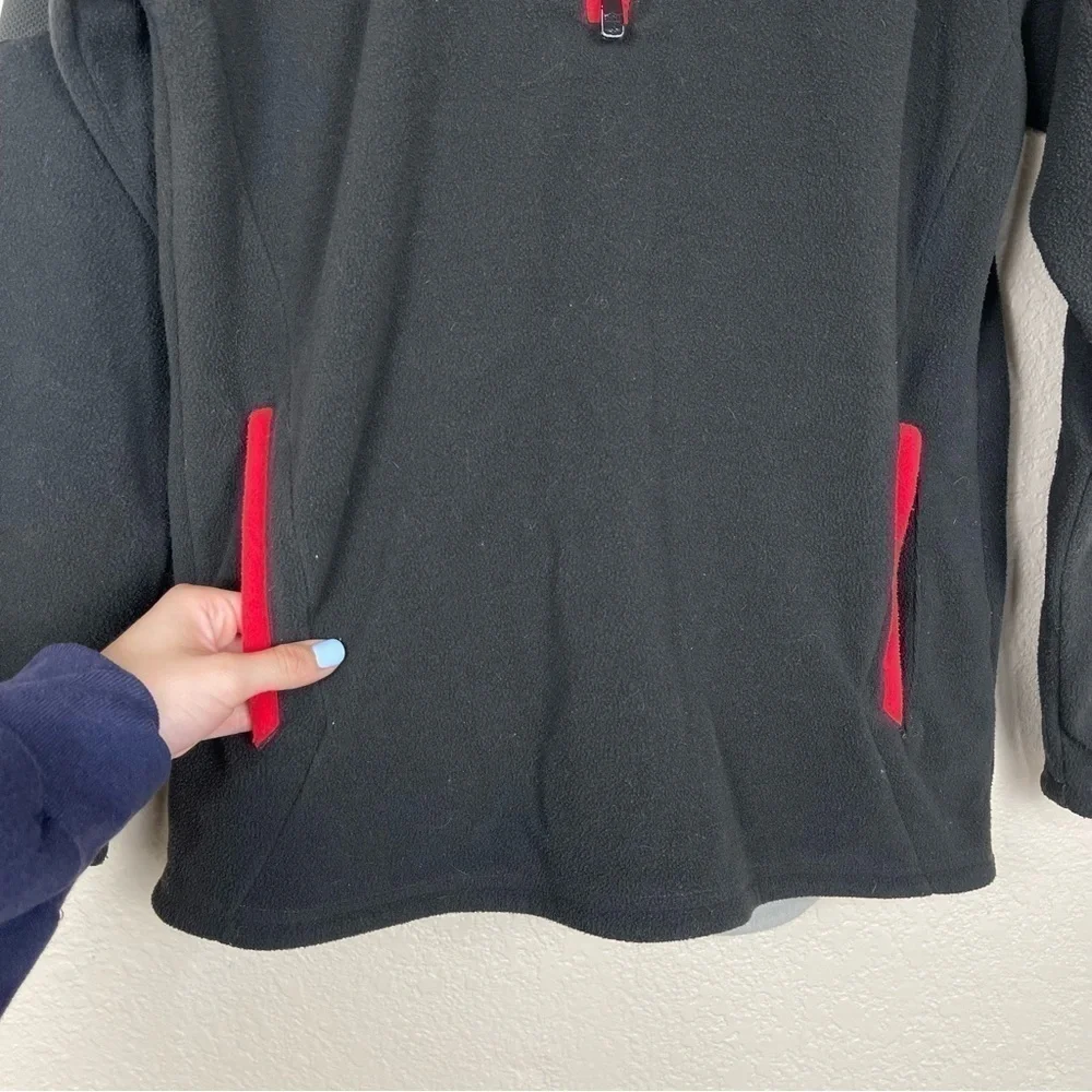 NFL Tampa Bay Buccaneers Long Sleeve 1/4 Zip Pullover Size Medium Women